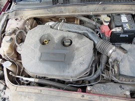2014 Ford Fusion Titanium Burgundy 2.0L Turbo AT #F23313